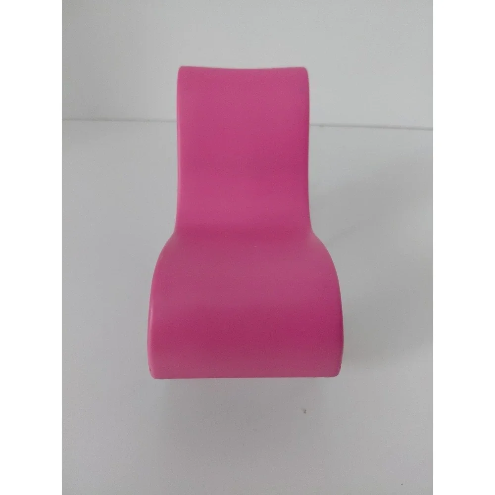 2007 Barbie Doll‎ Hot Pink Rocking Lounge Chair Living Room Furniture Rare